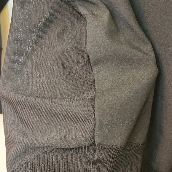 Calvin Klein Black Dolman sleeve knit top - M - Picture 7 of 12